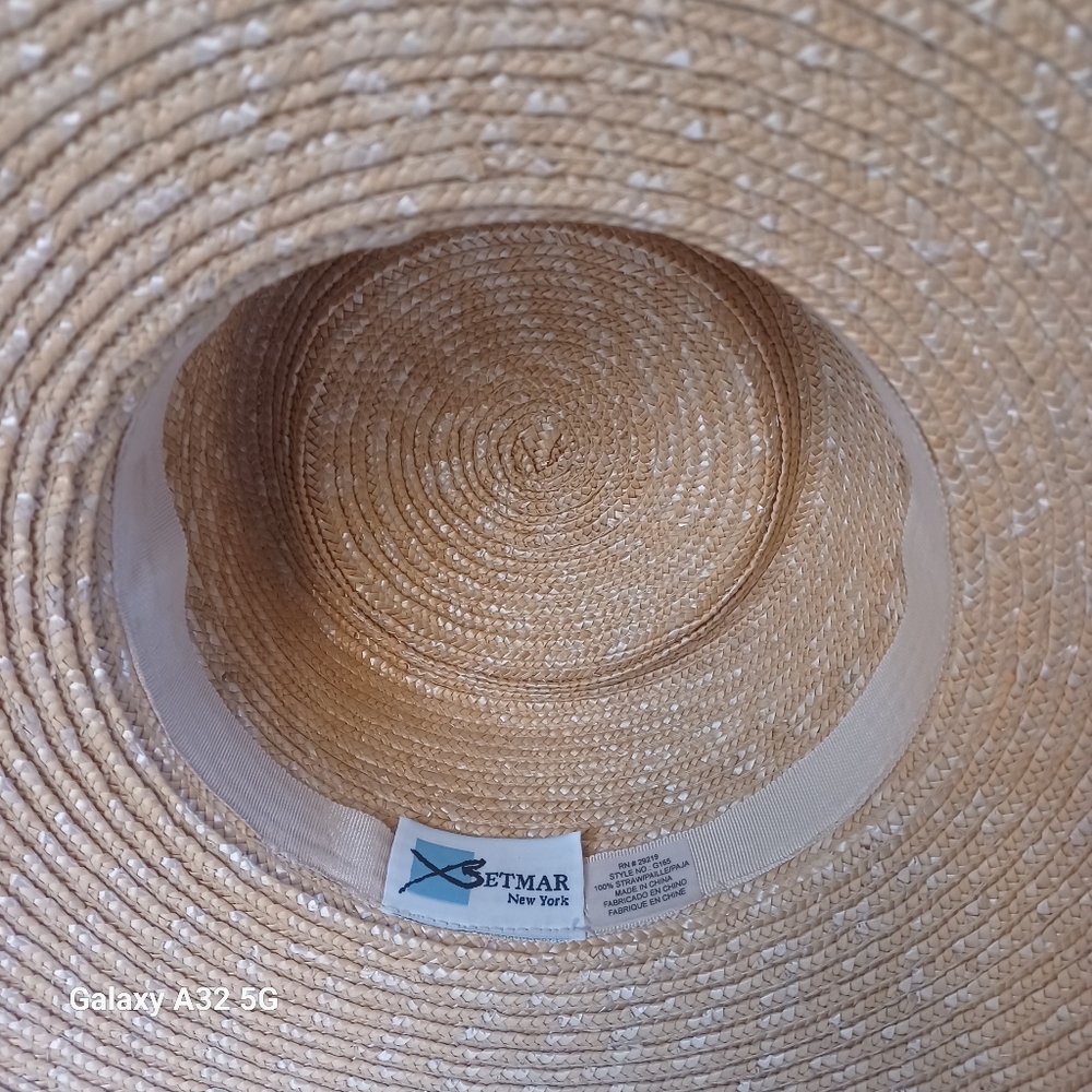 Betmar Women Classic Tan Straw Hat - Picture 3 of 12